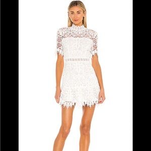 Saylor NYC Vreni Mini Lace Dress